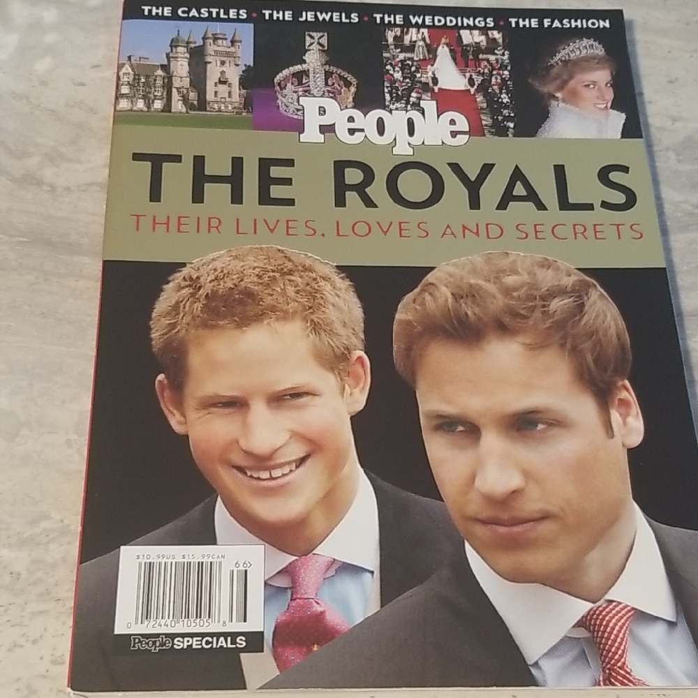 People Magazine: The Royals Edition Their Lives  Loves And Secrets Softcover